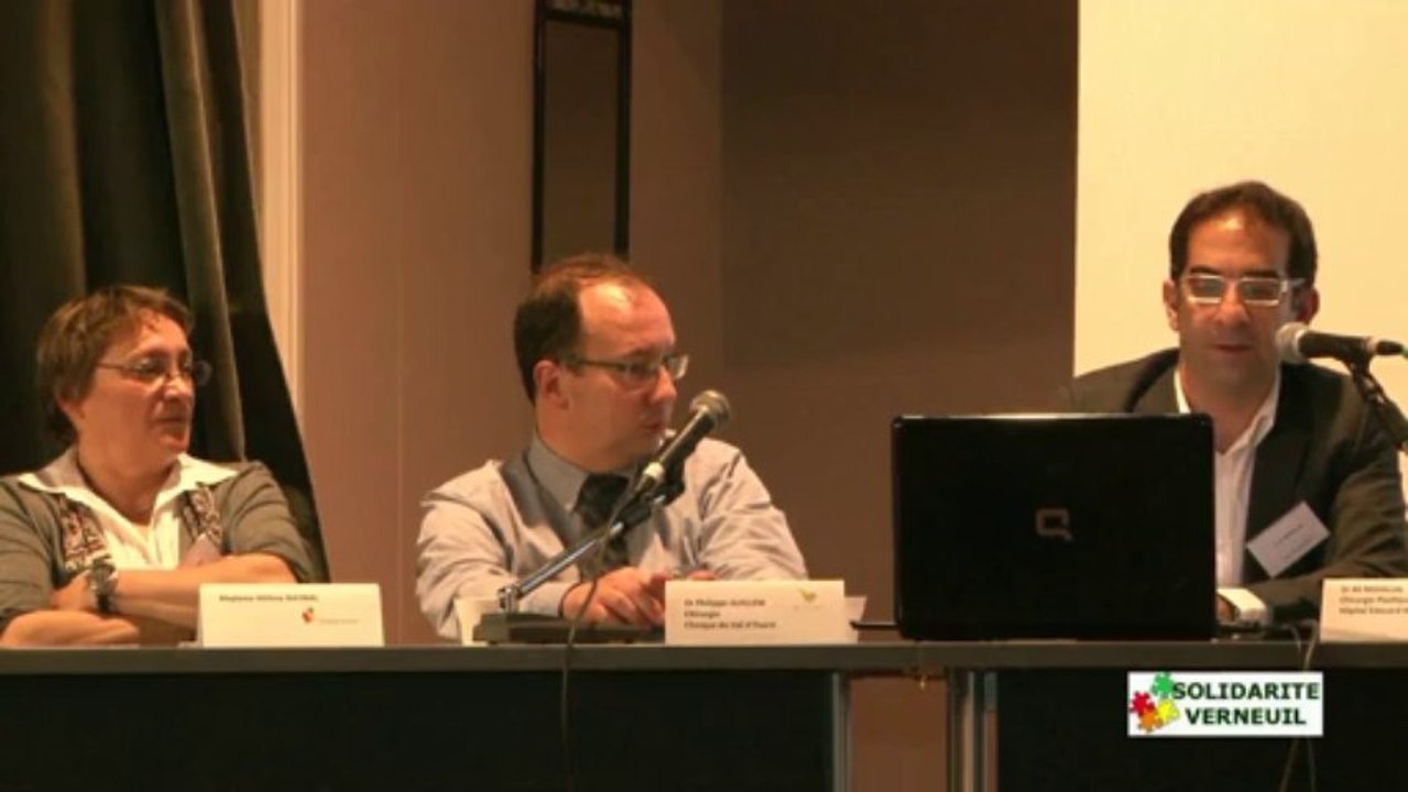 Rencontre Solidarité Verneuil - 2013 / 4 : La chirurgie réparatrice dans la maladie de Verneu