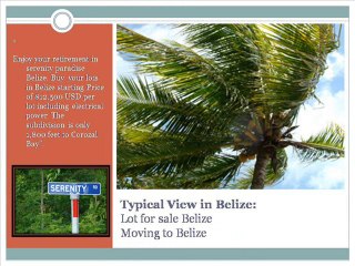Serenity paradise Belize -  Residence Program Belize