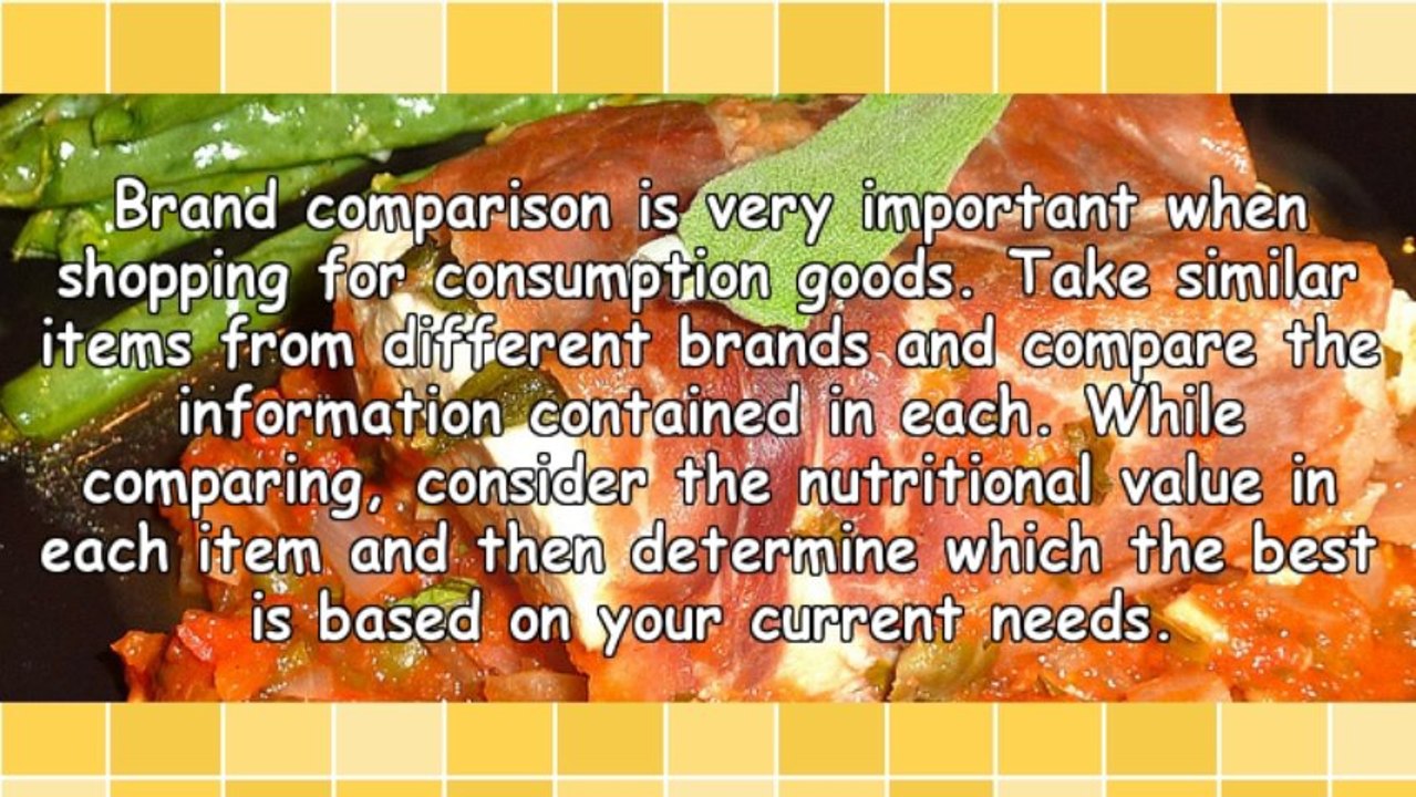 Tips To Interpret Nutrition Data