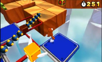Super Mario 3D Land Walkthrough (3DS HD 1080p) World 2-4 All Star Coins 100%