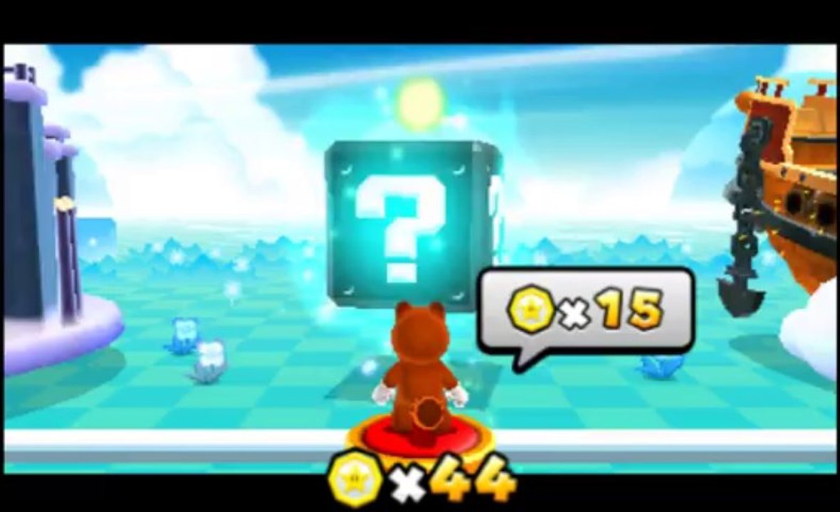 Super Mario 3D Land Walkthrough (3DS HD 1080p) World 3-4 All Star Coins 100%
