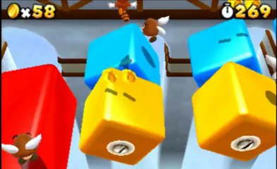 Super Mario 3D Land Walkthrough (3DS HD 1080p) World 4-3 All Star Coins 100%