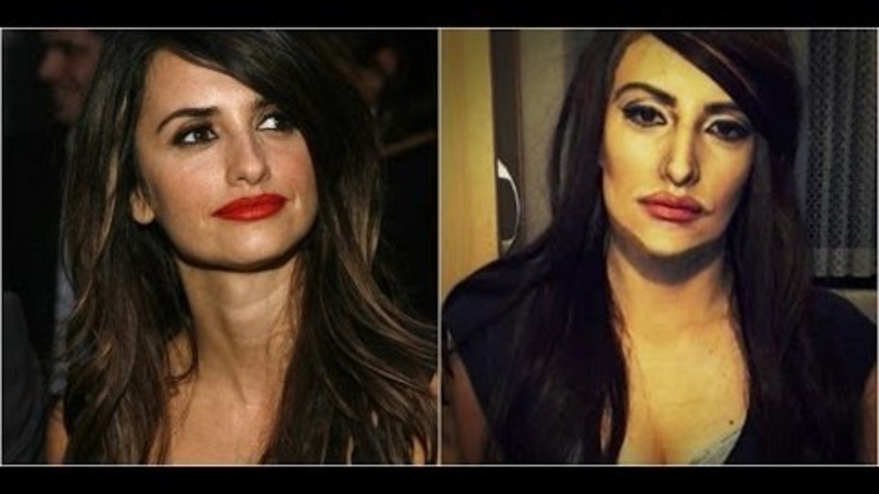 PENELOPE CRUZ make up TRANSFORMATION!!!