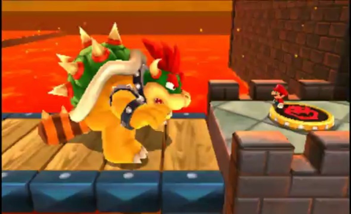 Super Mario 3D Land Walkthrough (3DS HD 1080p) World 5 Castle All Star Coins 100%