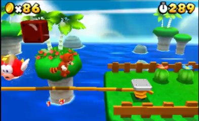 Super Mario 3D Land Walkthrough (3DS HD 1080p) World 6-1 All Star Coins 100%