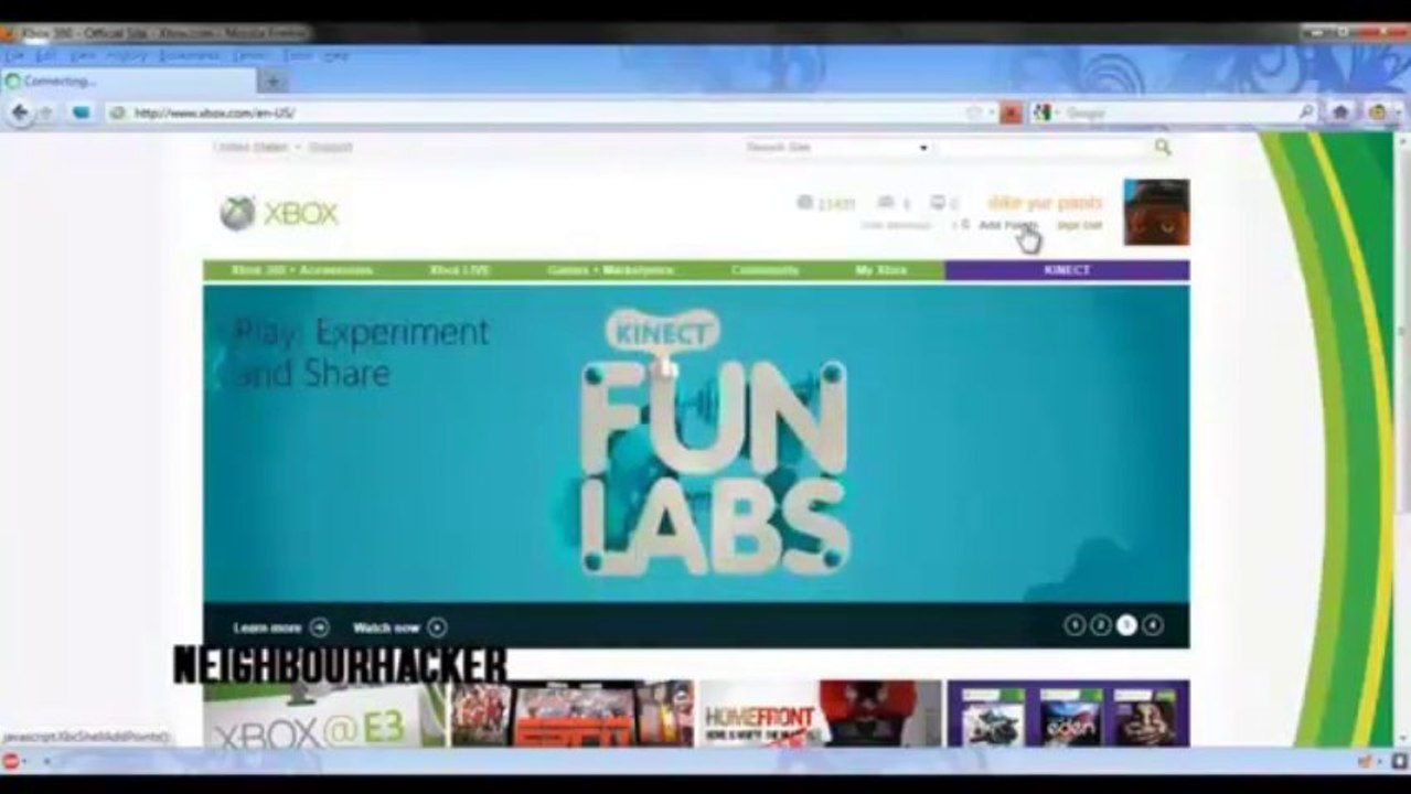 Microsoft Points For Free - Xbox 360 - WORKING IN 2013