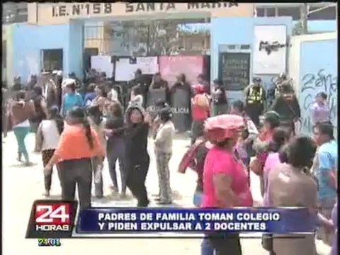 SJL: expulsan a profesor y auxiliar por acoso sexual a dos escolares