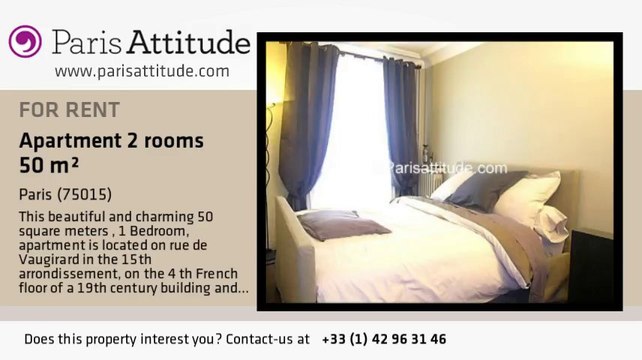1 Bedroom Apartment for rent - Porte de Versailles, Paris - Ref. 5934