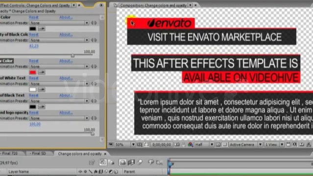 lower thirds templates - after effects templates - Clean And Simple Lower Thirds