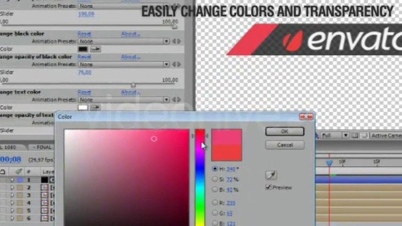 lower thirds templates - after effects templates - Clean Modern Simple Lower Thirds