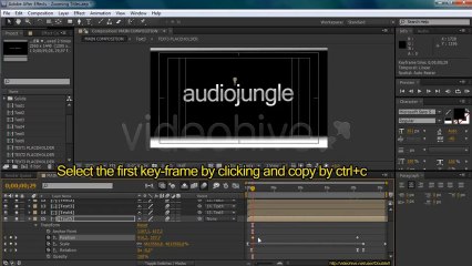 Zooming Titles - After Effects Template