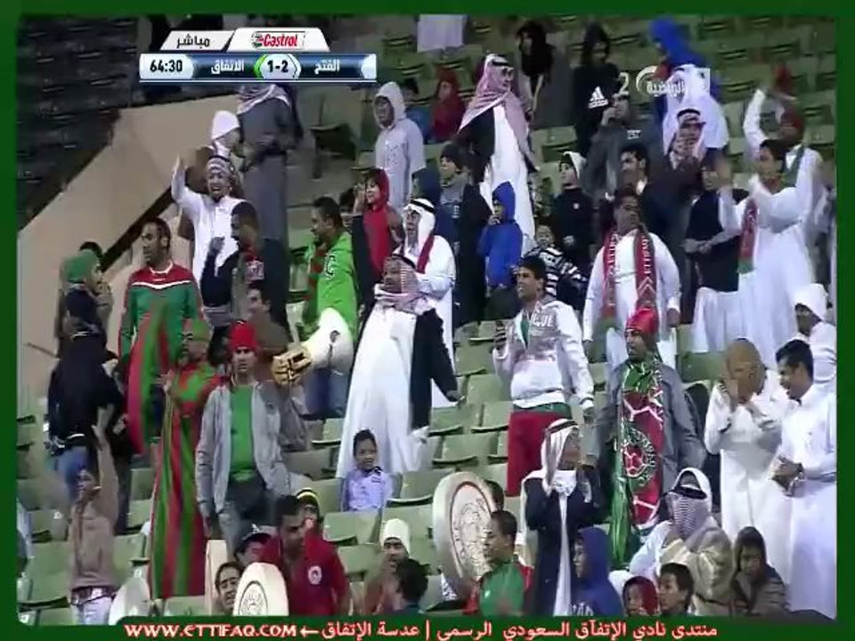 ملخص مباراة الاتفاق 2-3  الفتح -كأس ولي العهد