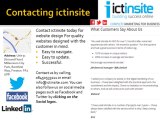 Website Design and Branding with  Ictinsite