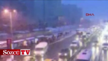 Mega kent İstanbul beyaza büründü