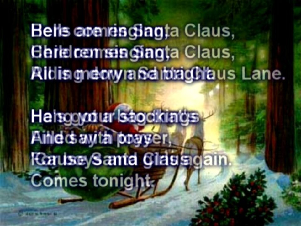 Xmas Songs Video - Here Comes Santa Clause