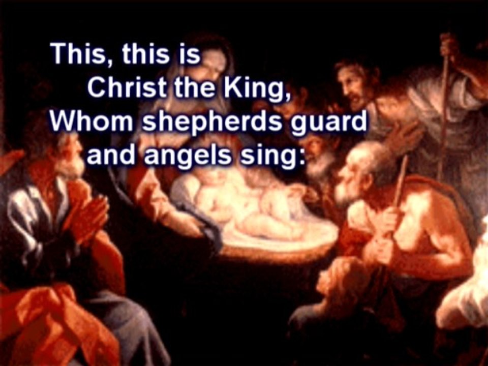 Xmas Songs Video - What Child Is This