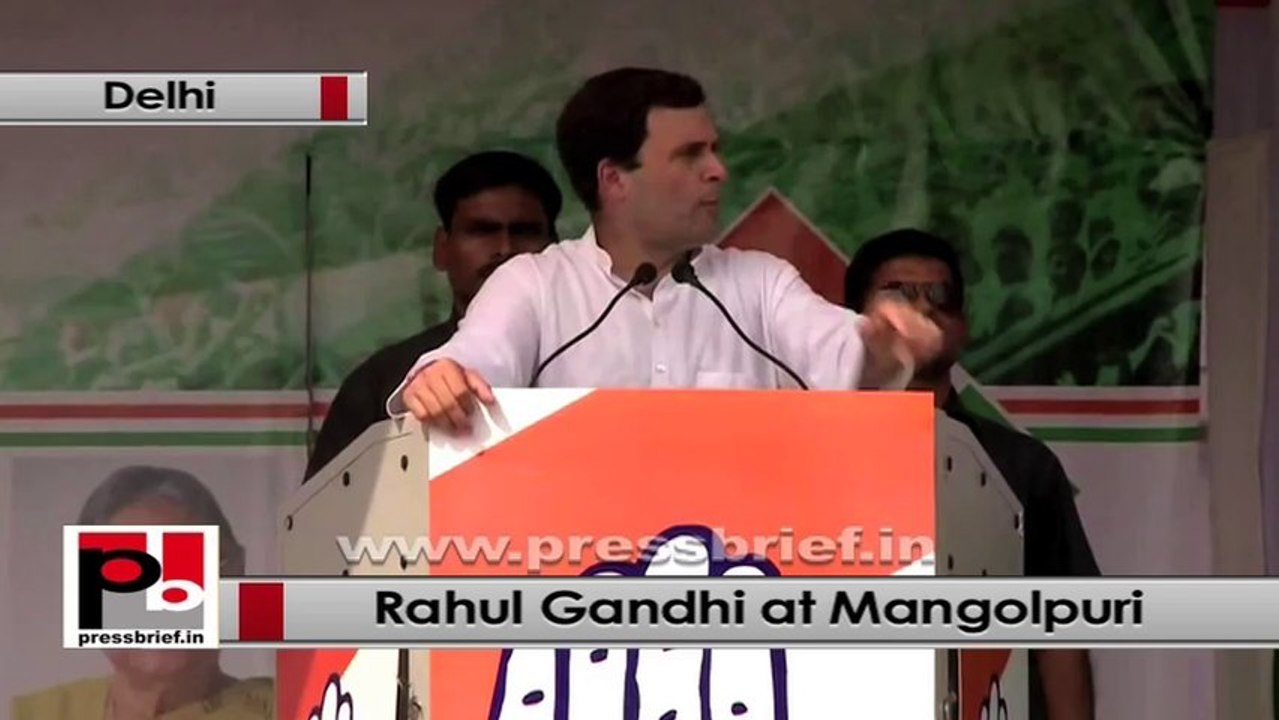 Rahul Gandhi: Even opposition admits that we have worked for the development in Delhi