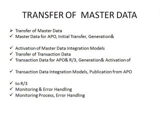 sap apo(advanced planner optimiser)-magnific