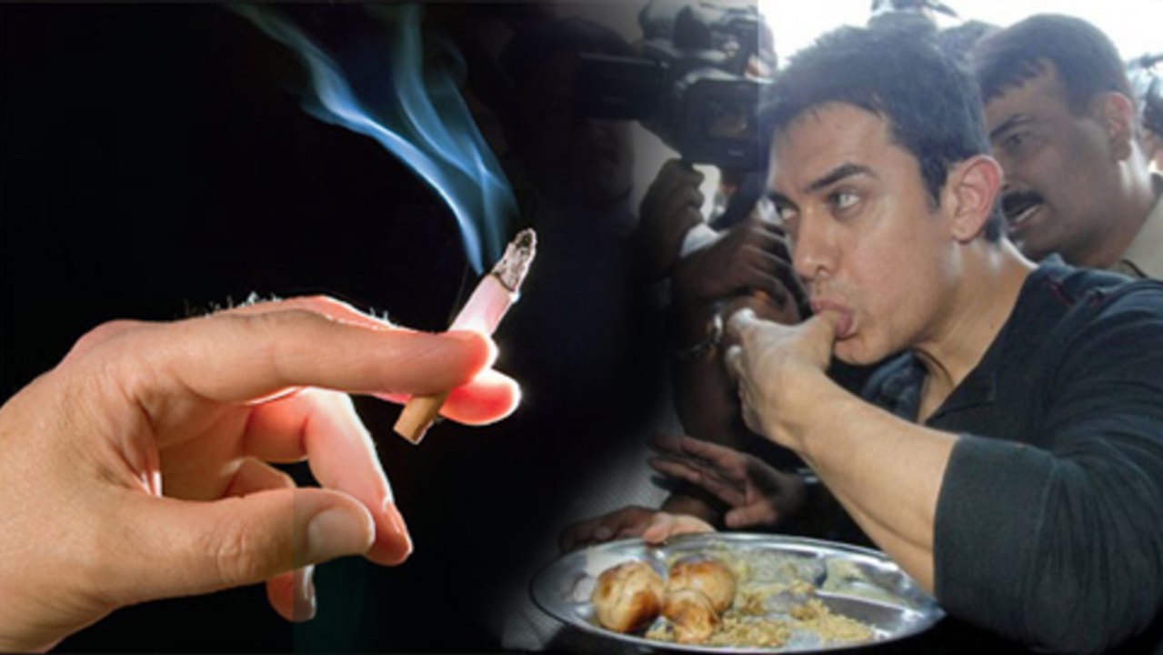 Aamir Khan Starts Smoking and Eating Vada Pav - Dhoom 3 Stress