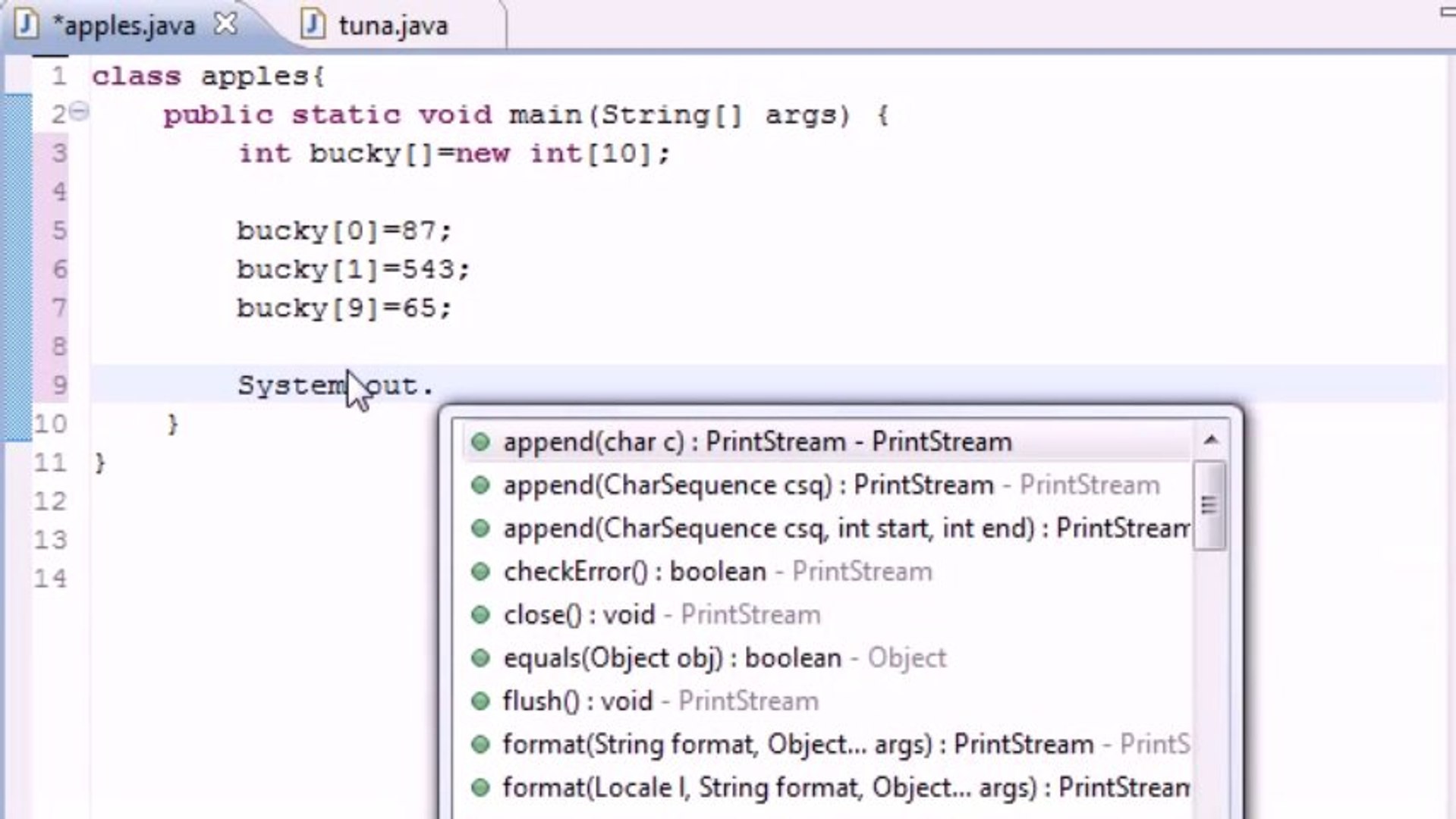 guide Java Programming Arrays