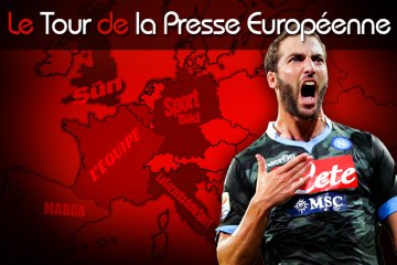 Higuain revient sur son faux transfert à Arsenal, encore un record pour Ronaldo... Le tour de la presse européenne !
