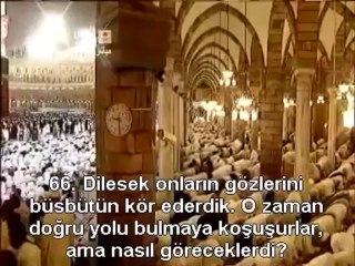 Kabe imamlarıdan Yasin suresi (Türkçe - Arapça) Altyazı