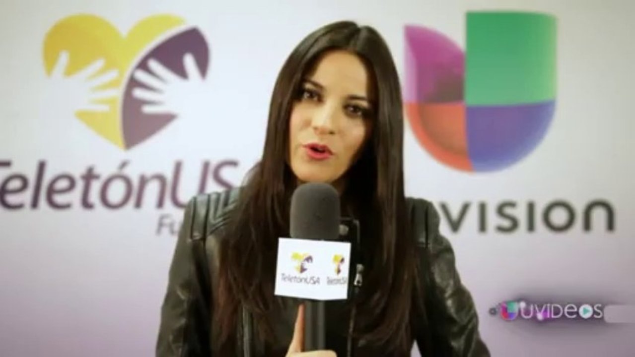 Maite Perroni apoya Teletón USA