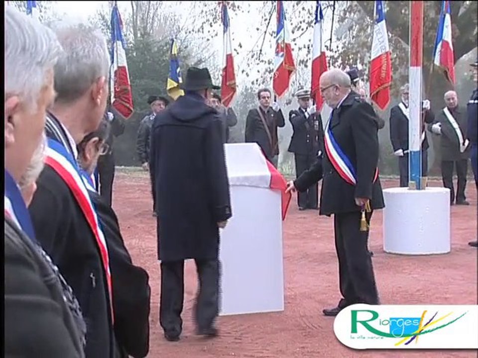 Hommage aux prisonniers de guerre à Riorges