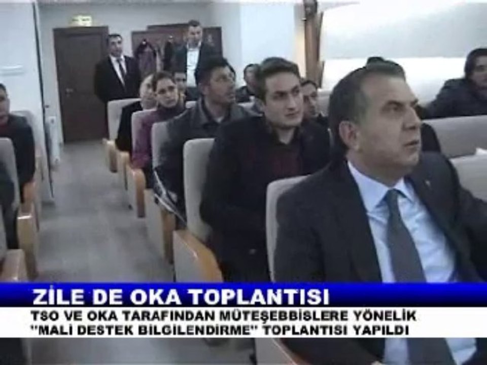 ZİLE DE OKA TOPLANTISI