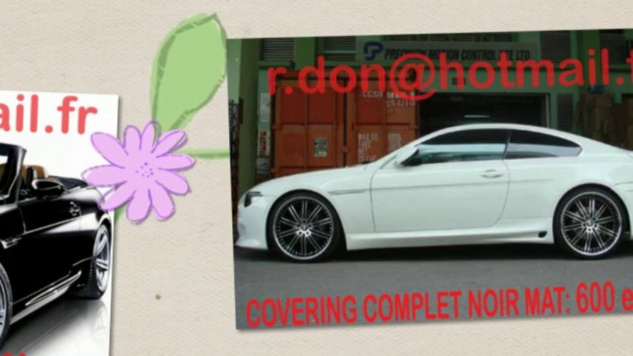 BMW Serie 6 noir mat, BMW Serie 6 noir mat, BMW noir mat, BMW Serie 6 Covering noir mat, BMW Serie 6 peinture noir mat, BMW Serie 6 noir mat