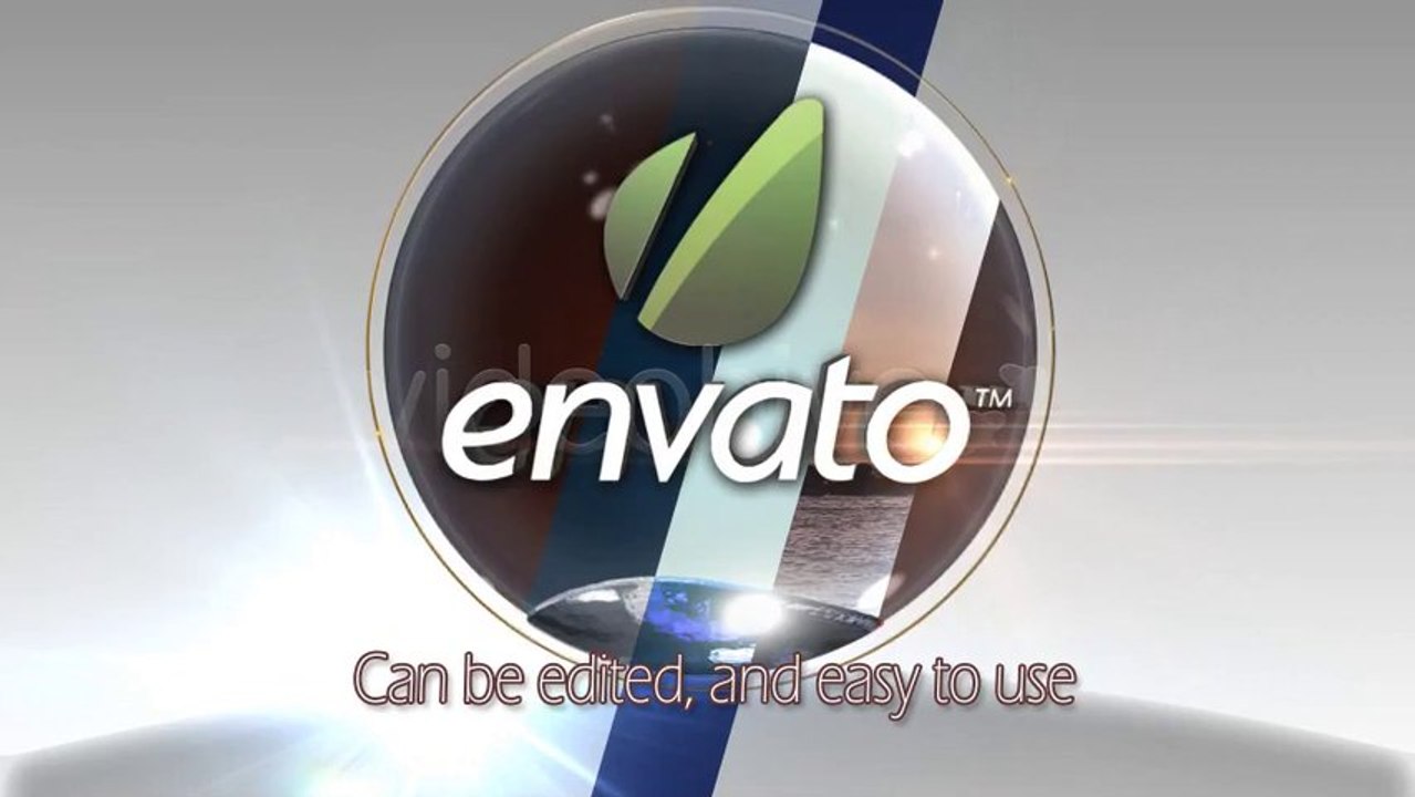 Water Ring Logo - After Effects Template