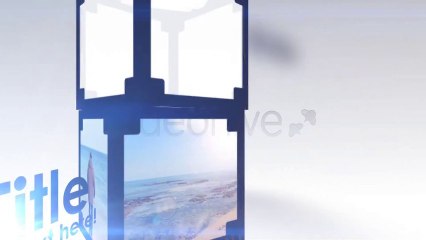 Corporate Tower Of Cubes - After Effects Template