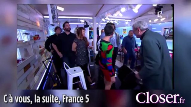 Alessandra Sublet fait un clin d'œil à son mari dans C à vous