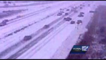 Massive Pileup On Wisconsin Highway 41/45 During Snow Storm