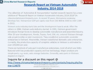 Vietnam Auto Industry 2018 - Key Insights 🚗