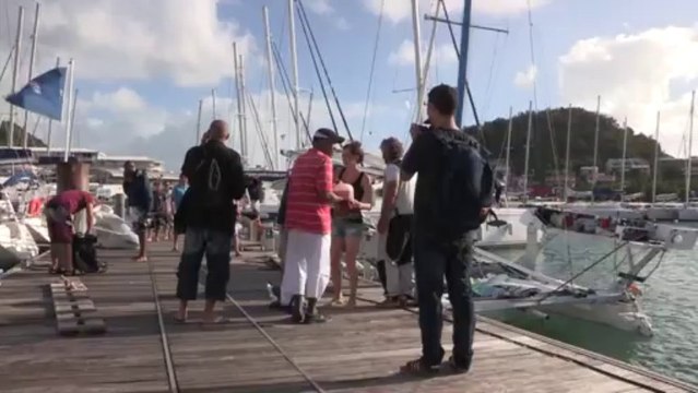 Tour du monde en cata de sport. Yvan Bourgnon est arrivé en Martinique