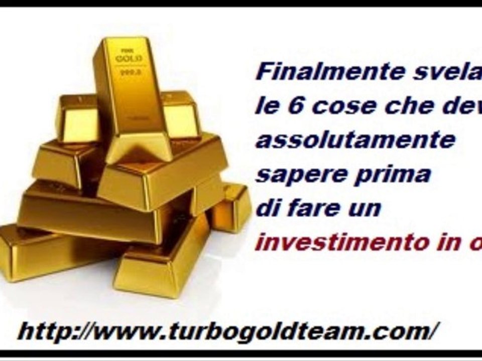 Network marketing nel settore dell'oro da investimento