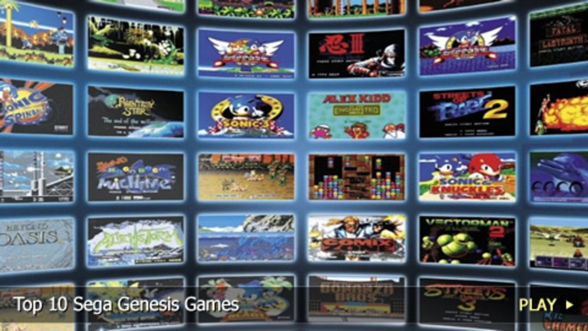 Top 10 Sega Genesis Games - video Dailymotion