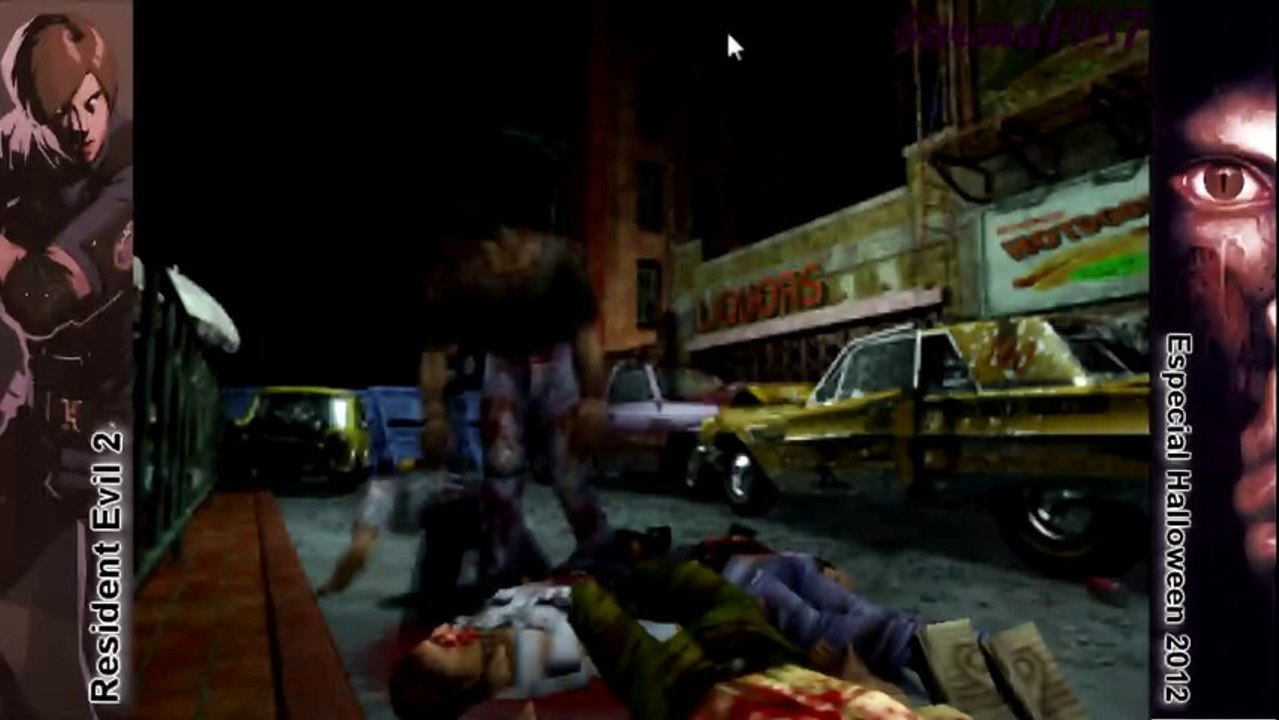 Especial Halloween 2012- Let's play Resident Evil 2 (1 hour)