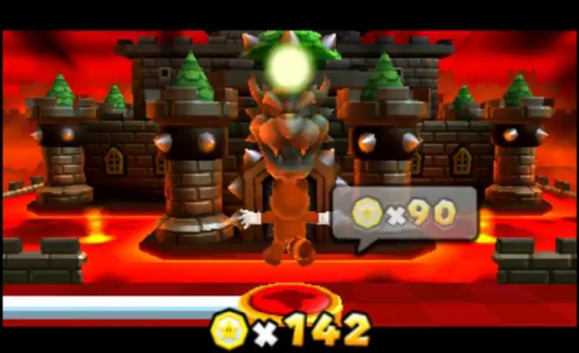 Super Mario 3D Land Walkthrough (3DS HD 1080p) World 8-5 All Star Coins 100%