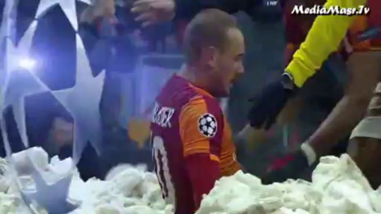 هدف جالاطا سراي الأول في يوفنتوس - دوري أبطال أوروبا - 11/12/2013