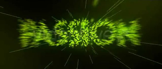 Particle Logo String - After Effects Template