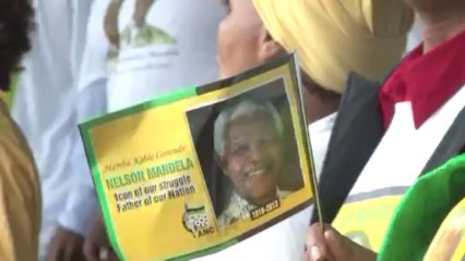 South Africans mark a day of 'celebration' at Mandela memorial
