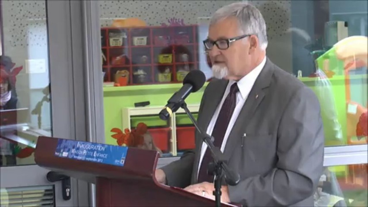 Inauguration de la Maison Petite Enfance et du jardin Renée-Callewaert le 13 septembre