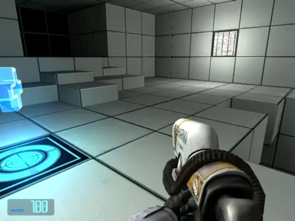 test-video of aerial faith plate for mode Cube (05.09.2010)