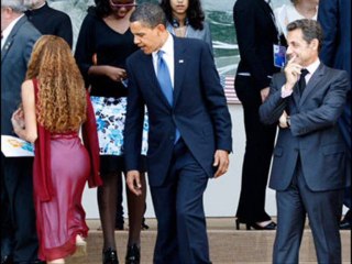President Obama Poses For A Funeral Selfie