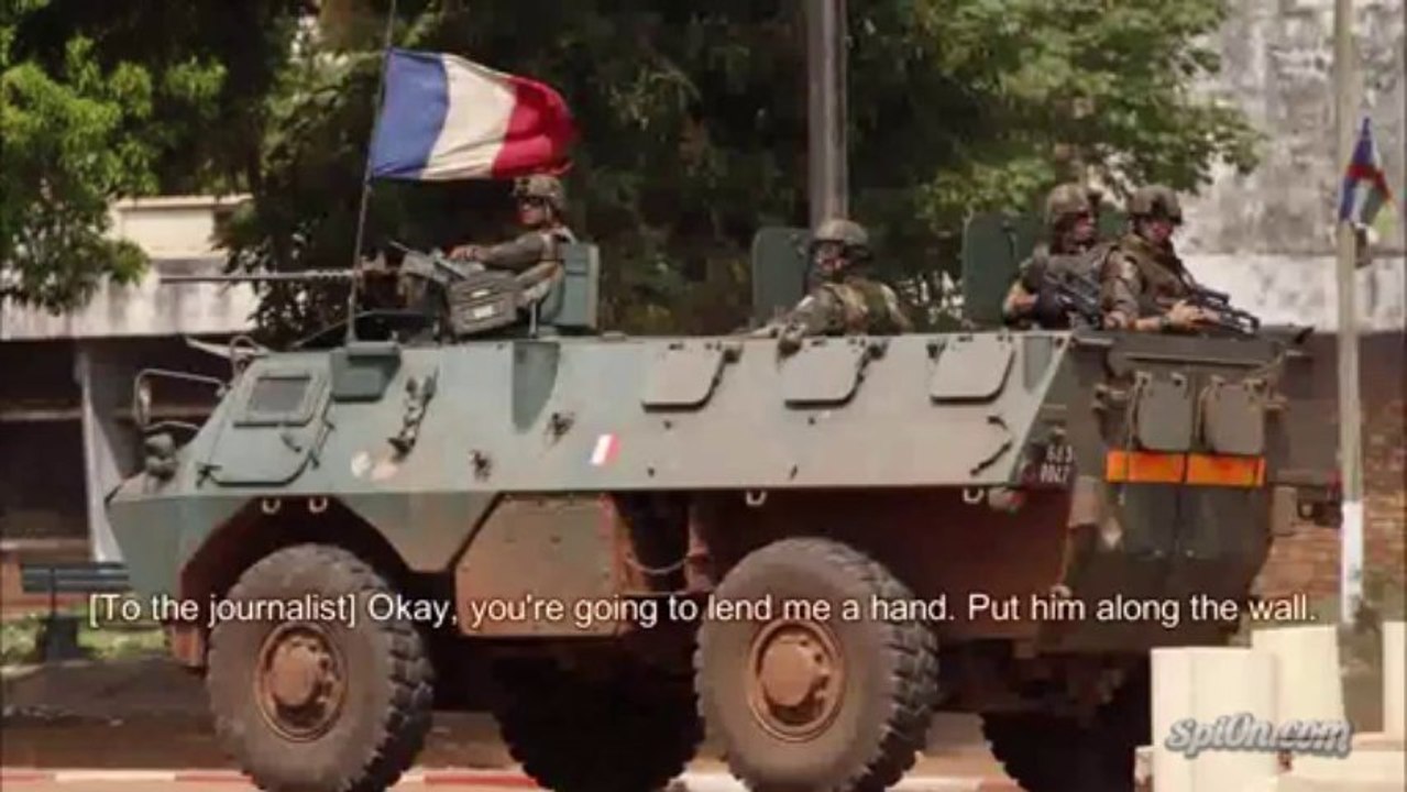 Enregistrement Audio des soldats français à Bangui