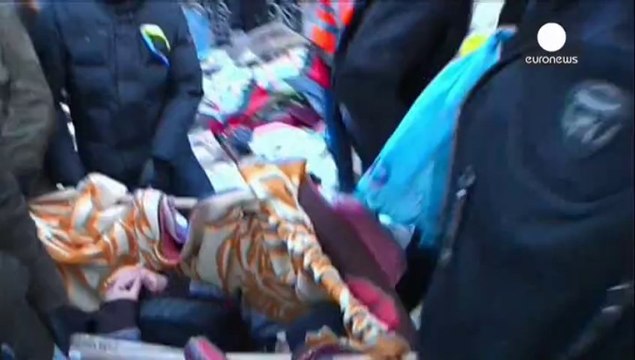 Los Berkut se retiran de Euromaidan