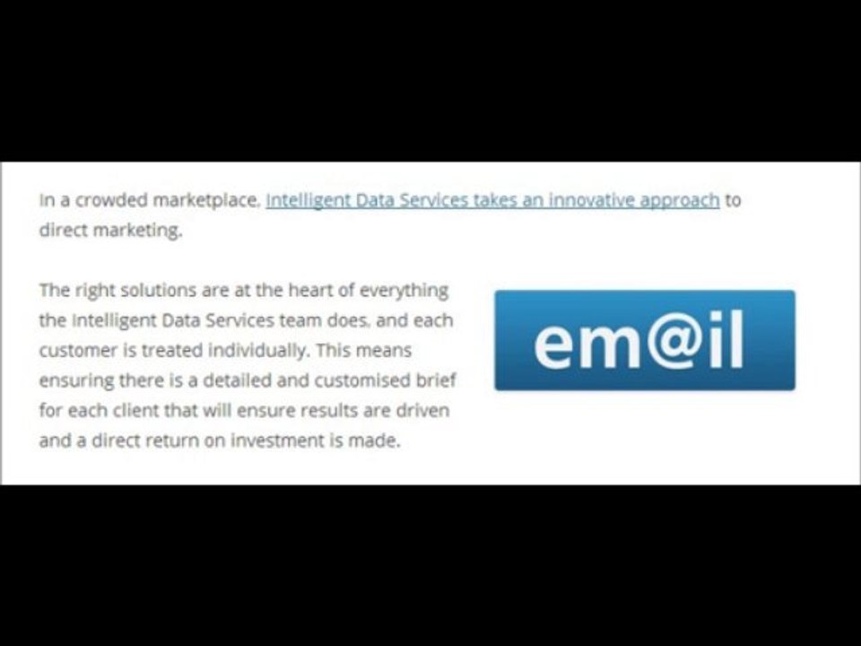 Intelligent Data Services l Take the Intelligent Route