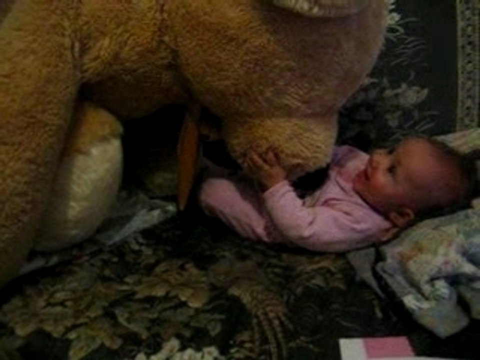 Margo et nounours